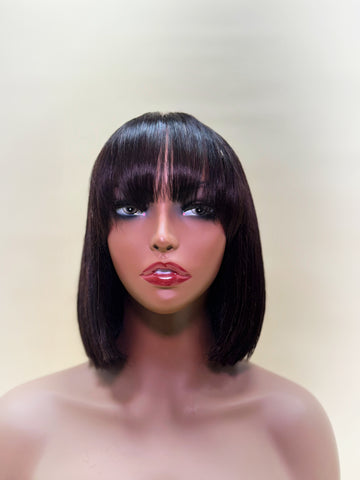 Monica 8” Bob with bangs