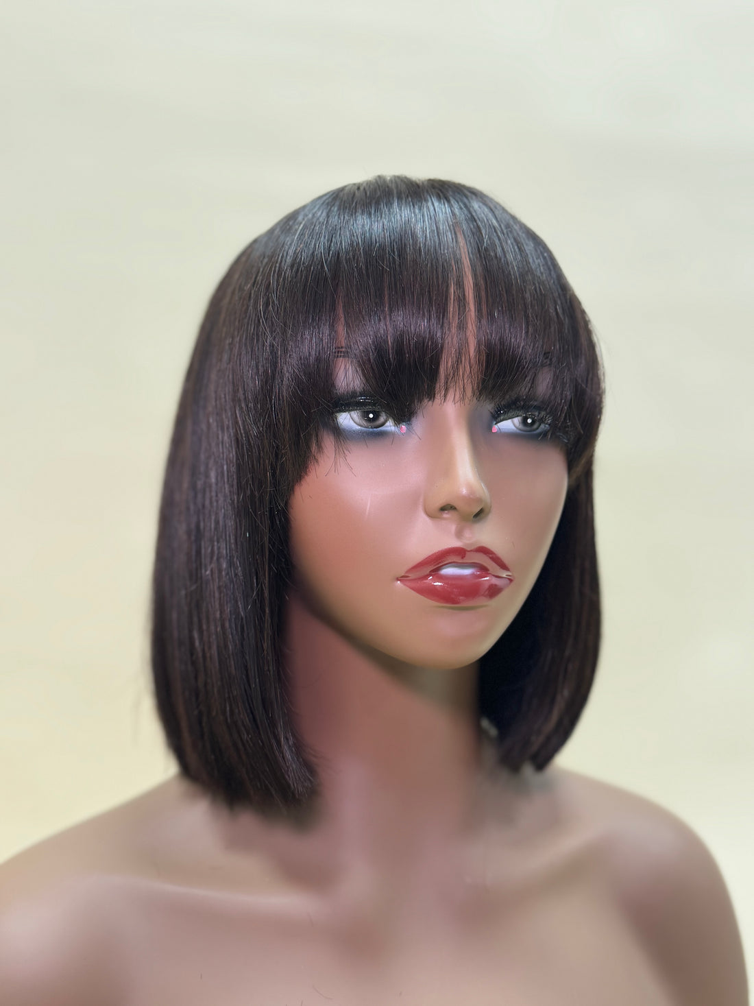 Monica 8” Bob with bangs