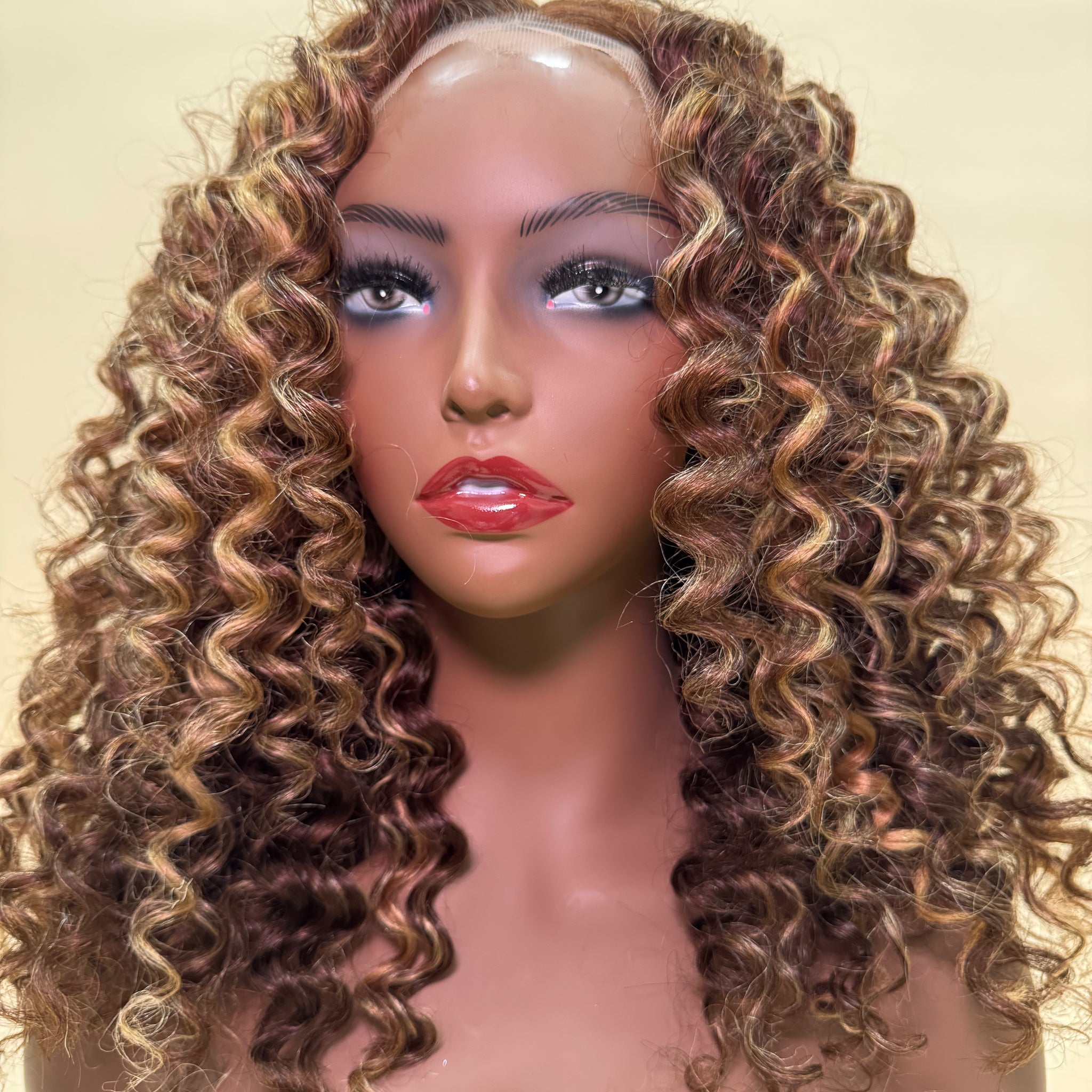 Kit sale: Golden blonde wand curls
